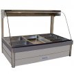 Roband C23 Curved Glass Hot Food Bar - 1030mm